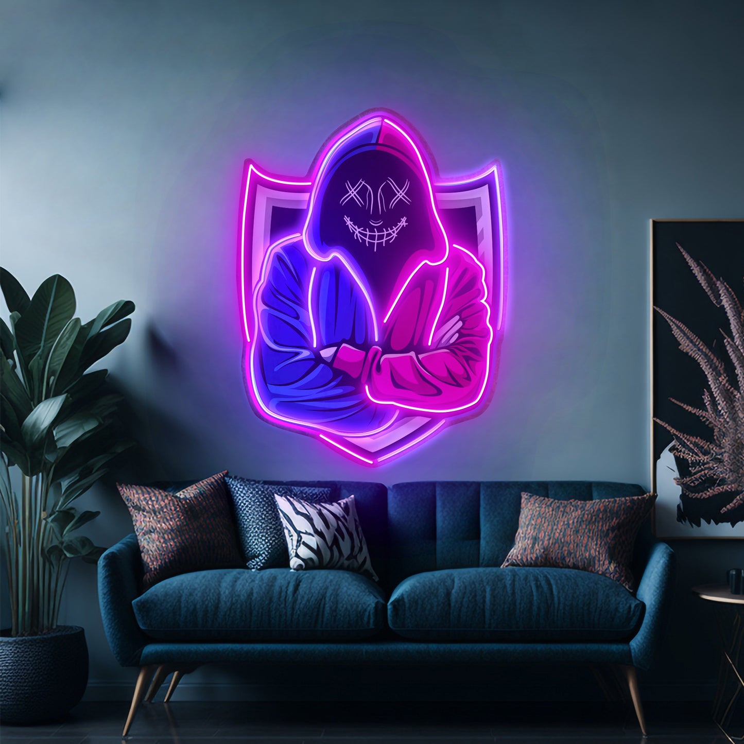 Hacker Mascot Led Neon Sign Light Custom Led Signs