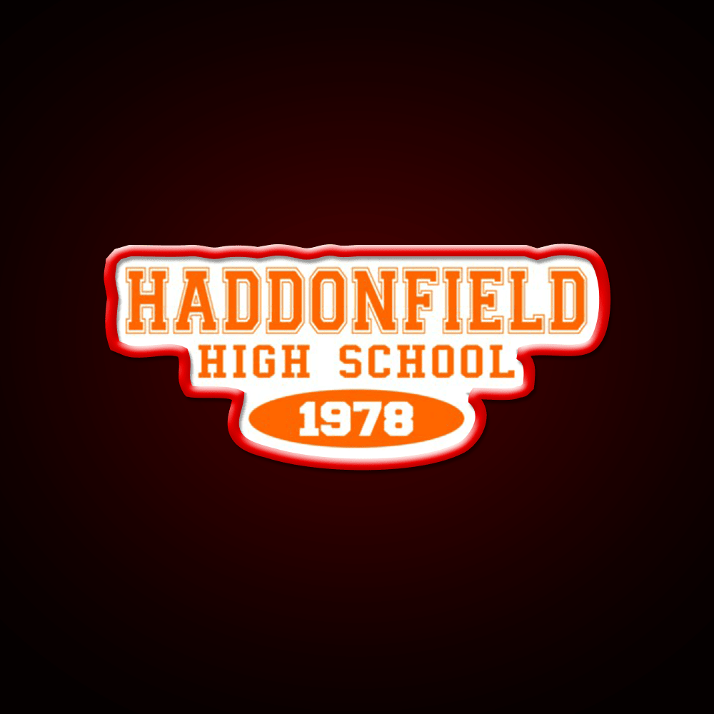 Haddonfield High School Whiskey Drink Bar Led Neon Sign Rgb Color - Shineneon
