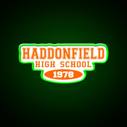 Haddonfield High School Whiskey Drink Bar Led Neon Sign Rgb Color - Shineneon