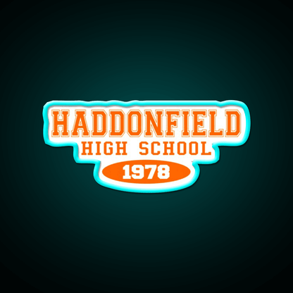 Haddonfield High School Whiskey Drink Bar Led Neon Sign Rgb Color - Shineneon
