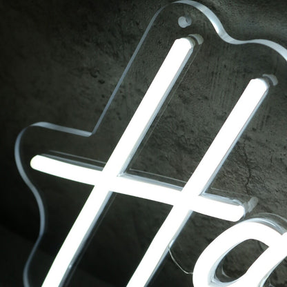 Hadley White Led Neon Sign | Shineneon