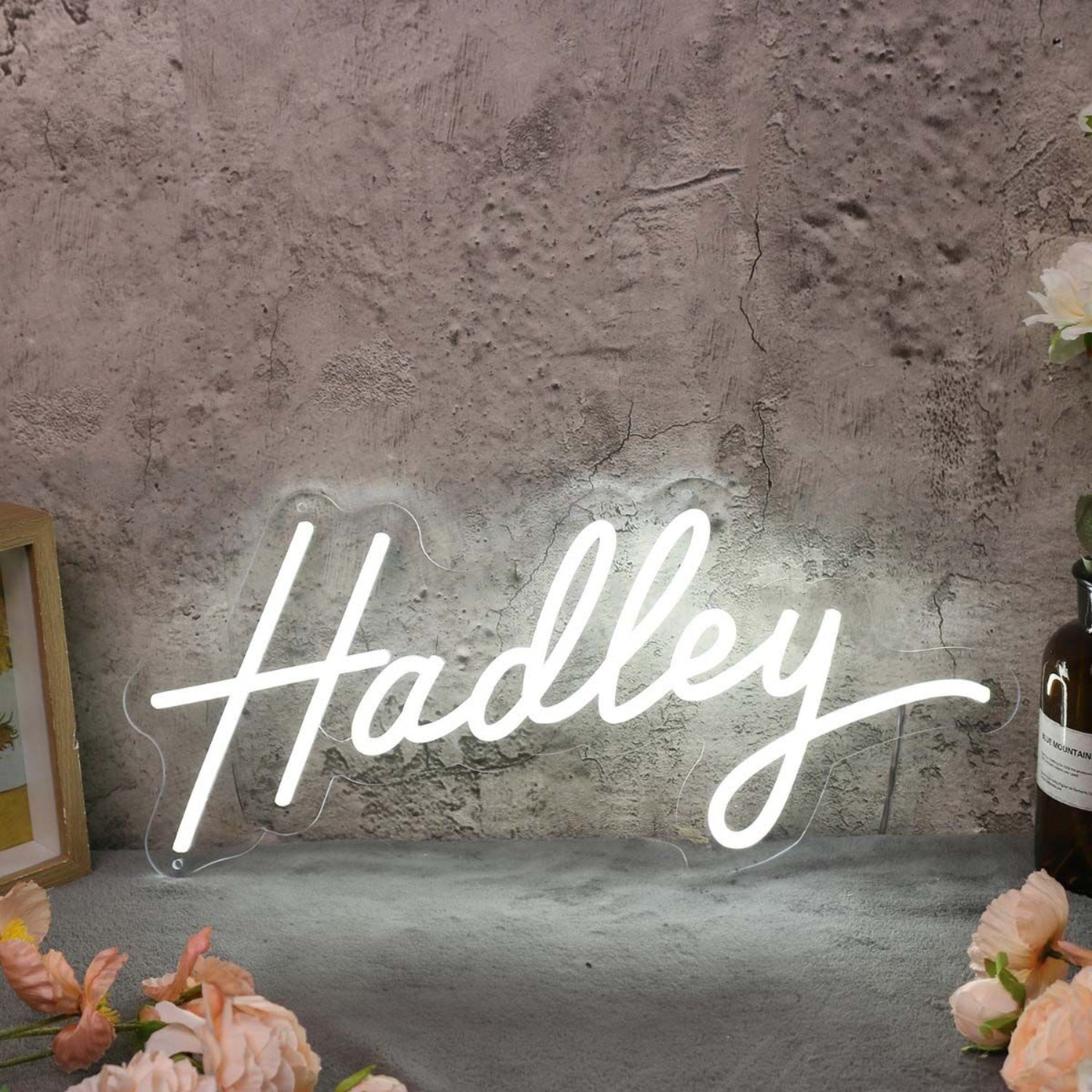 Hadley White Led Neon Sign - Shineneon