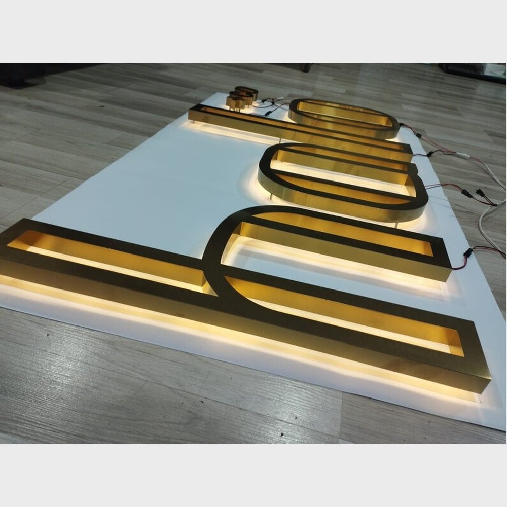 Hado 3D Backlit Channel Letters Led Light Sign - Shineneon