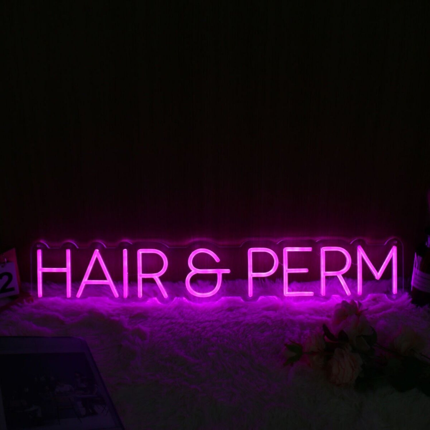 Hair And Perm Pink Led Neon Sign | Shineneon