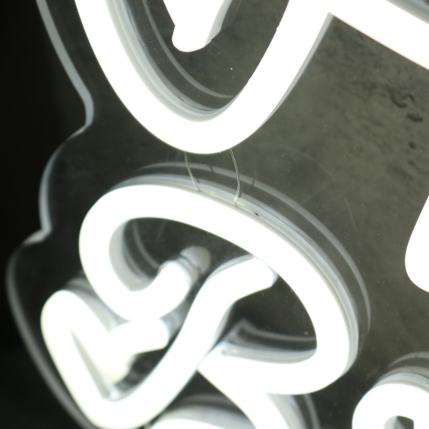 Hair Braids White Led Neon Sign - Shineneon