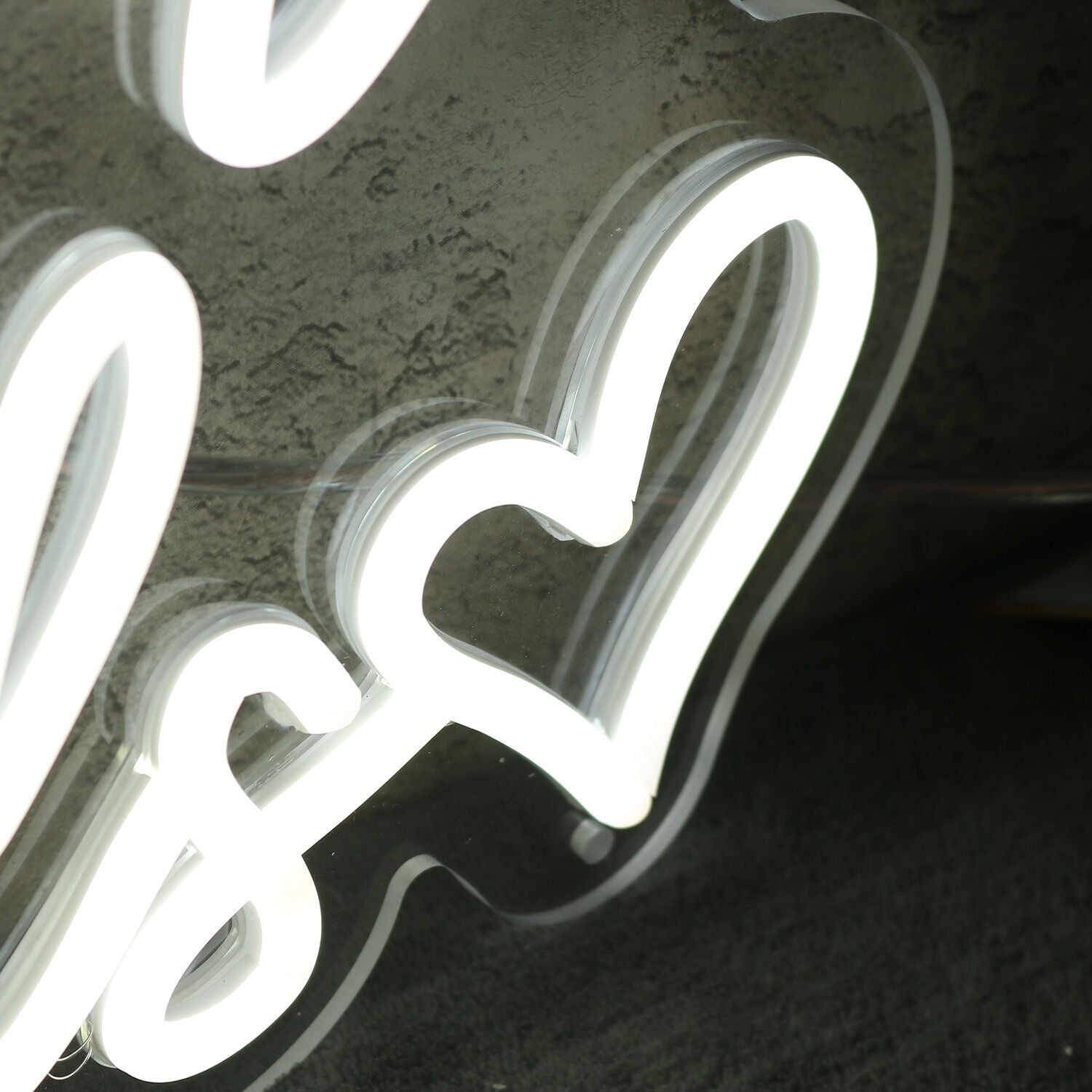 Hair Braids White Led Neon Sign - Shineneon