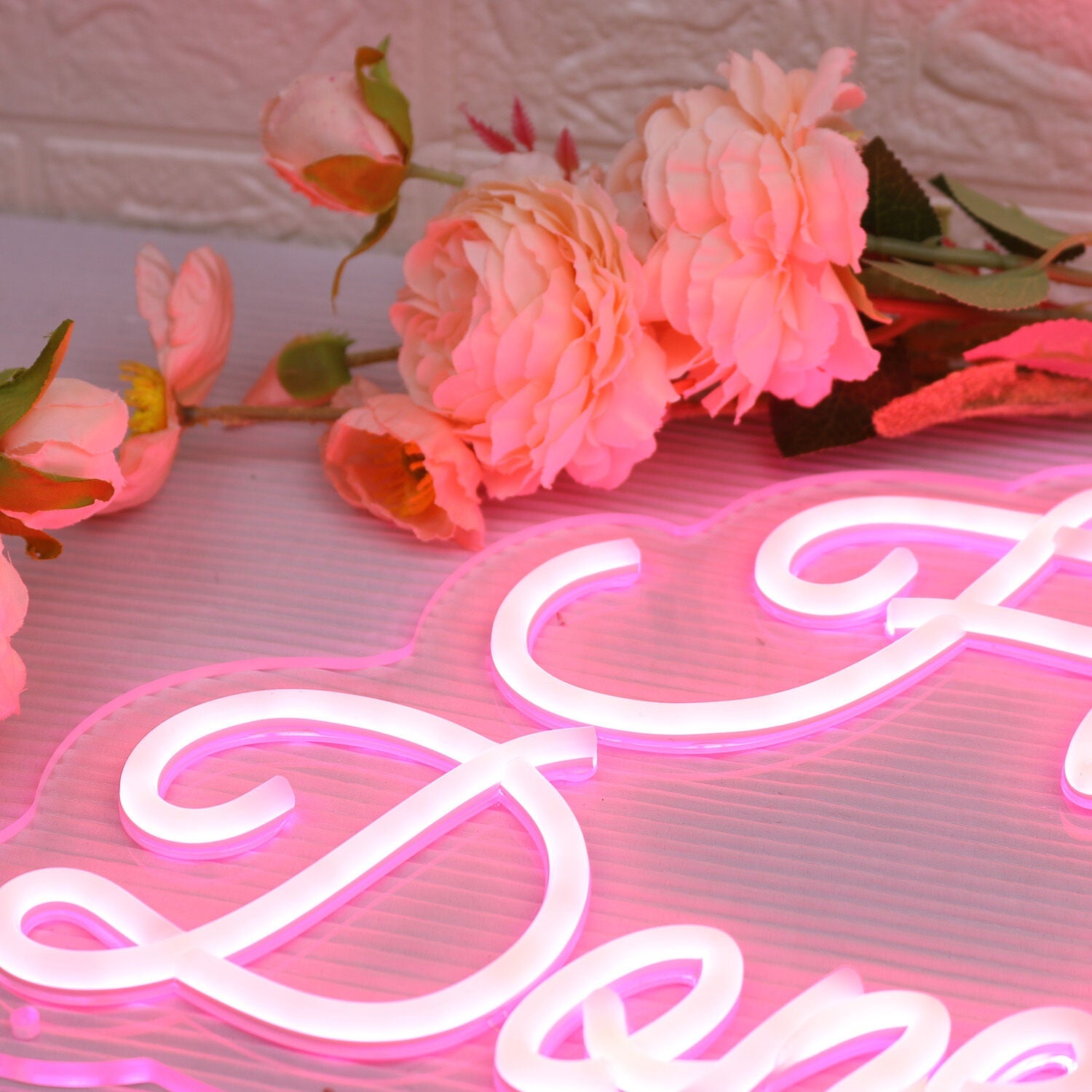 Hair Done By J Red Led Neon Sign | Shineneon