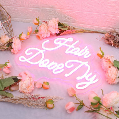 Hair Done By J Red Led Neon Sign | Shineneon