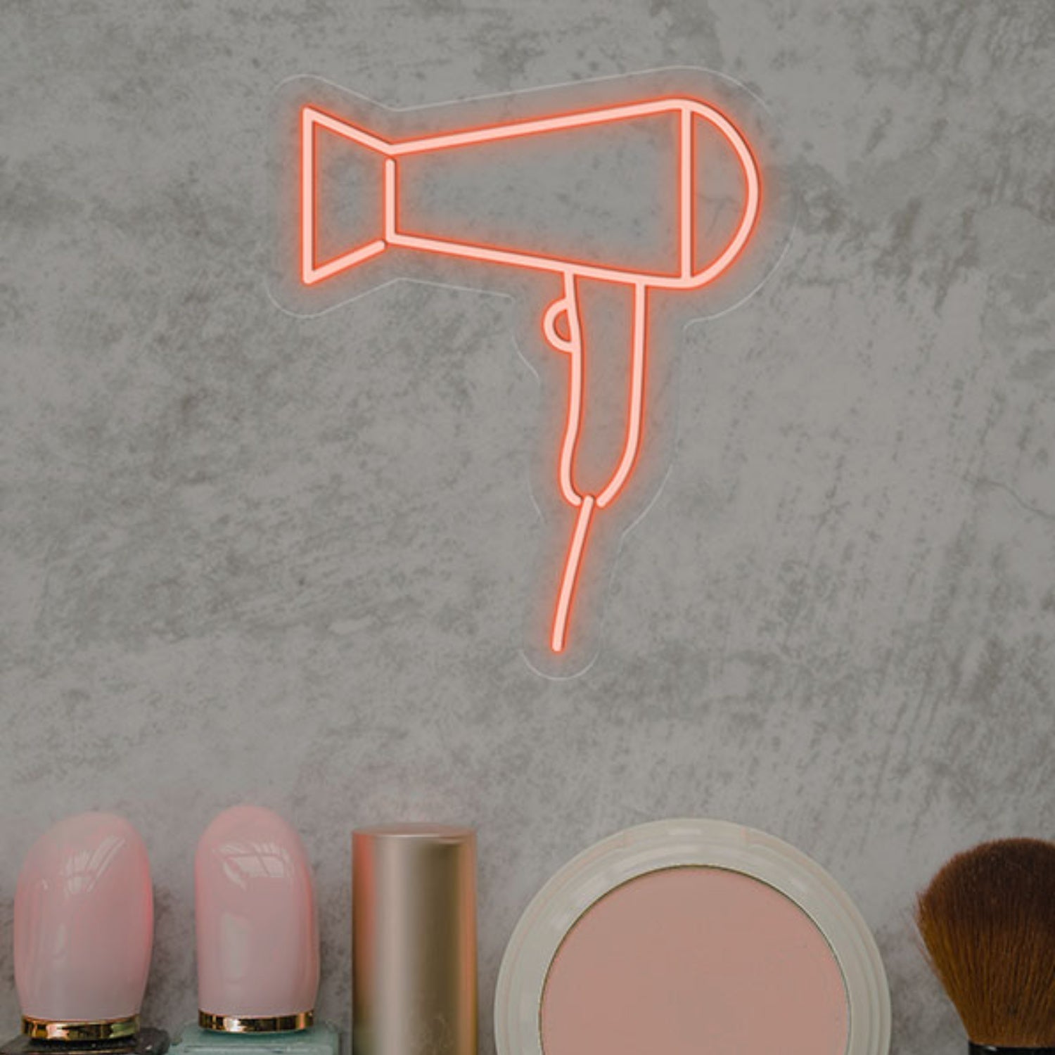Hair Dryer Neon Sign Wall Art Decor | Shineneon