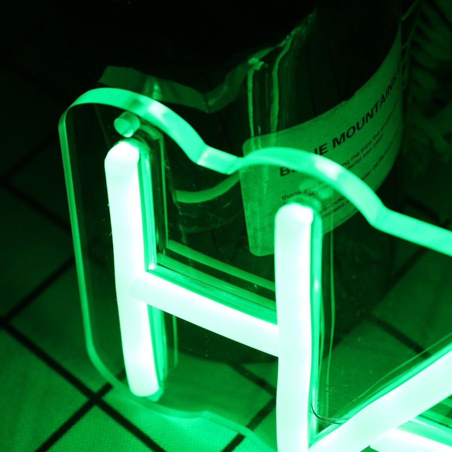 Hair Me Out Green Led Neon Sign | Shineneon
