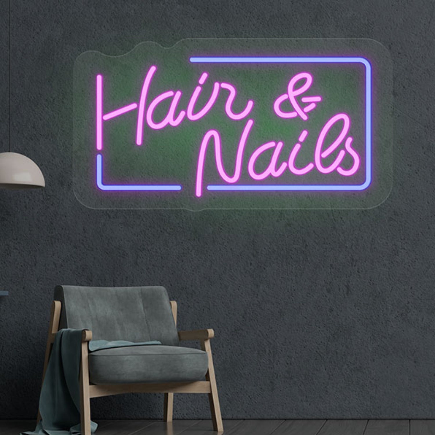 Hair Nails Light Sign | Shineneon