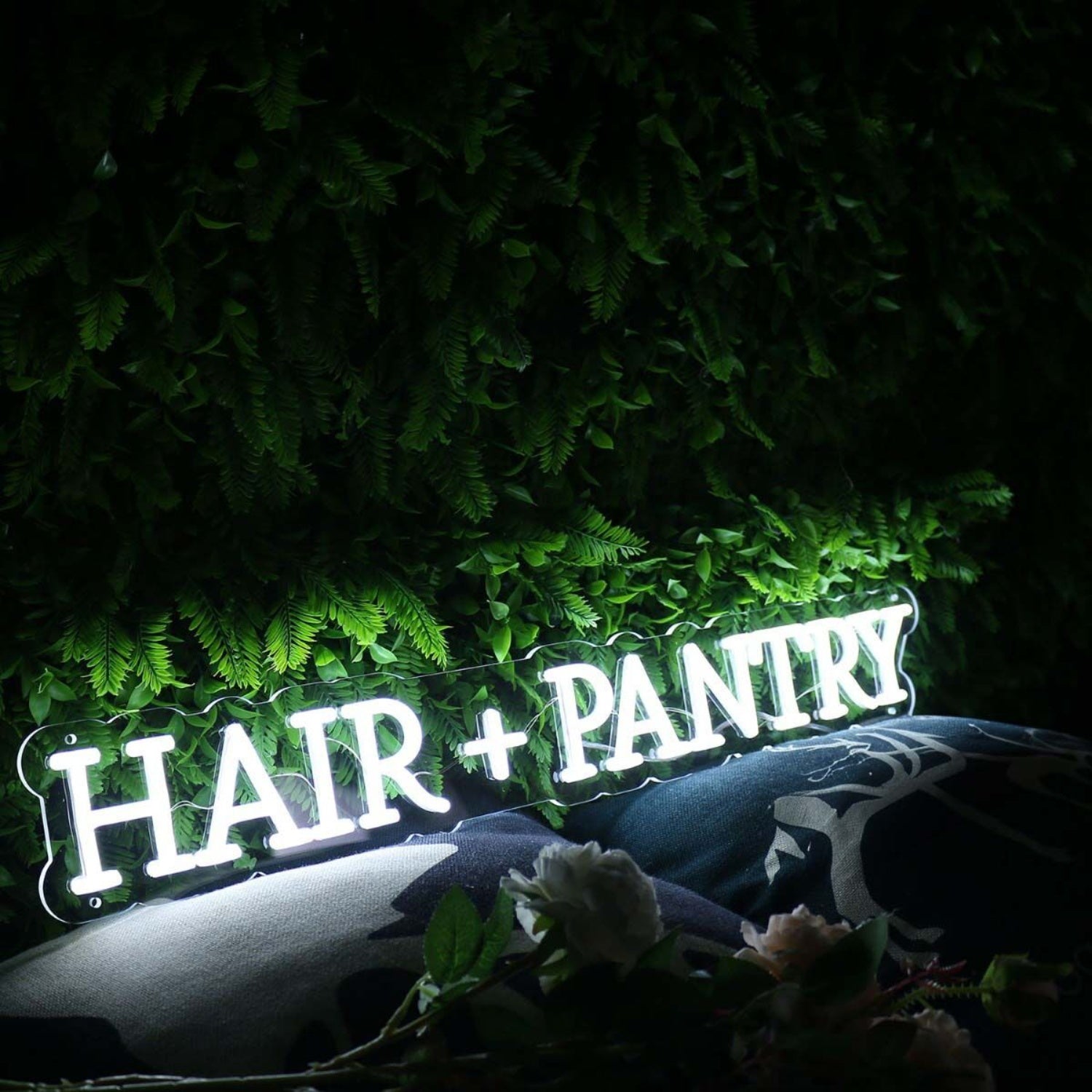 Hair Pantry White Custom Led Neon Sign | Shineneon