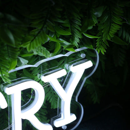 Hair Pantry White Custom Led Neon Sign | Shineneon