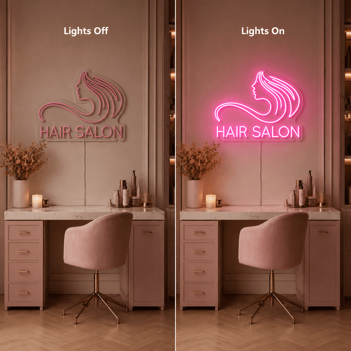 Hair Salon LED Neon Sign Bedroom Decor - Shineneon
