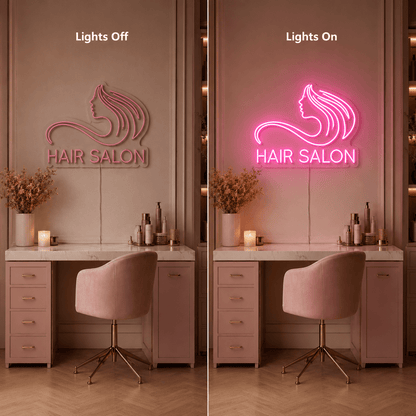 Hair Salon LED Neon Sign Bedroom Decor - Shineneon