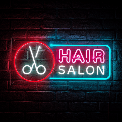 Hair Salon LED Neon Sign Home Wall Art - Shineneon