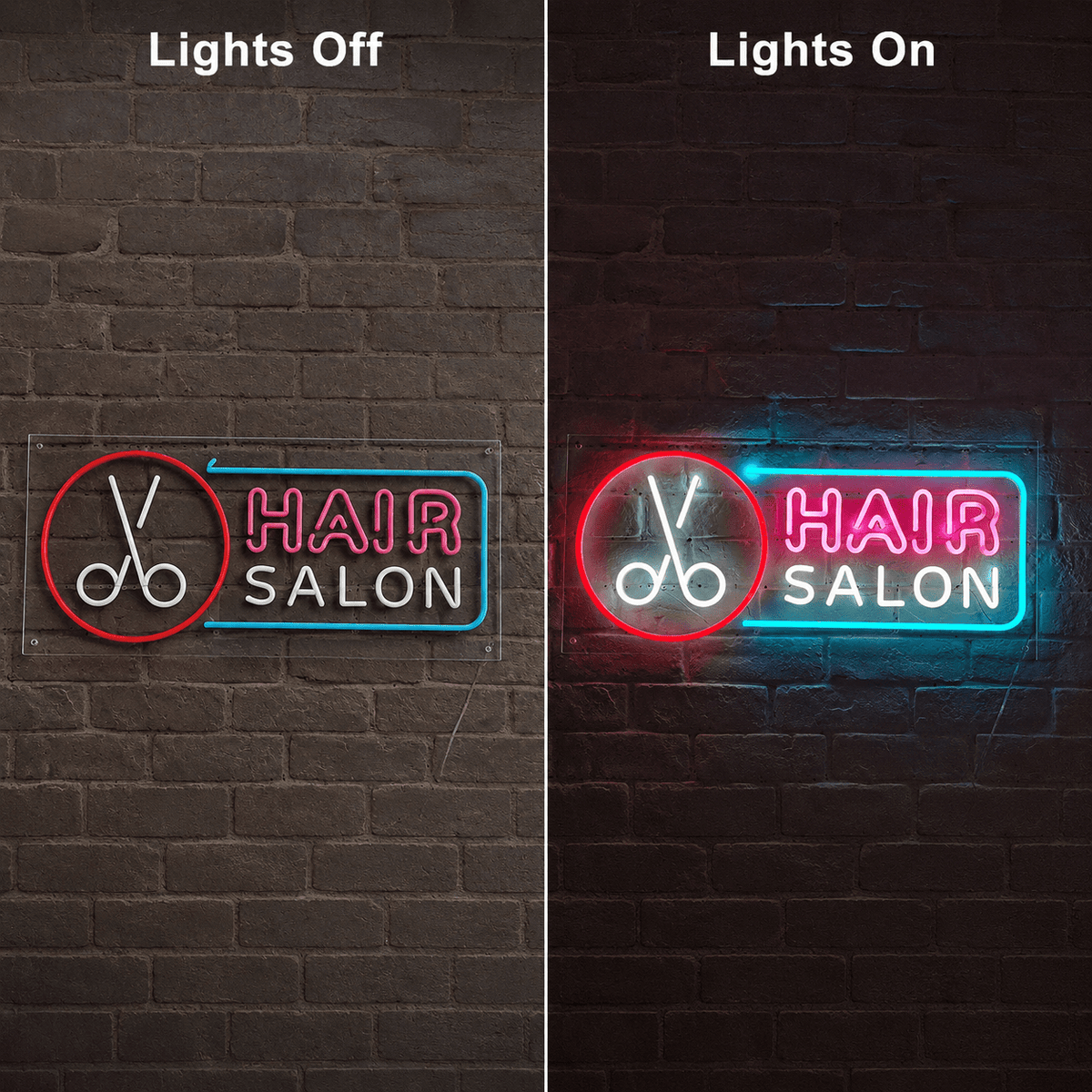 Hair Salon LED Neon Sign Home Wall Art - Shineneon