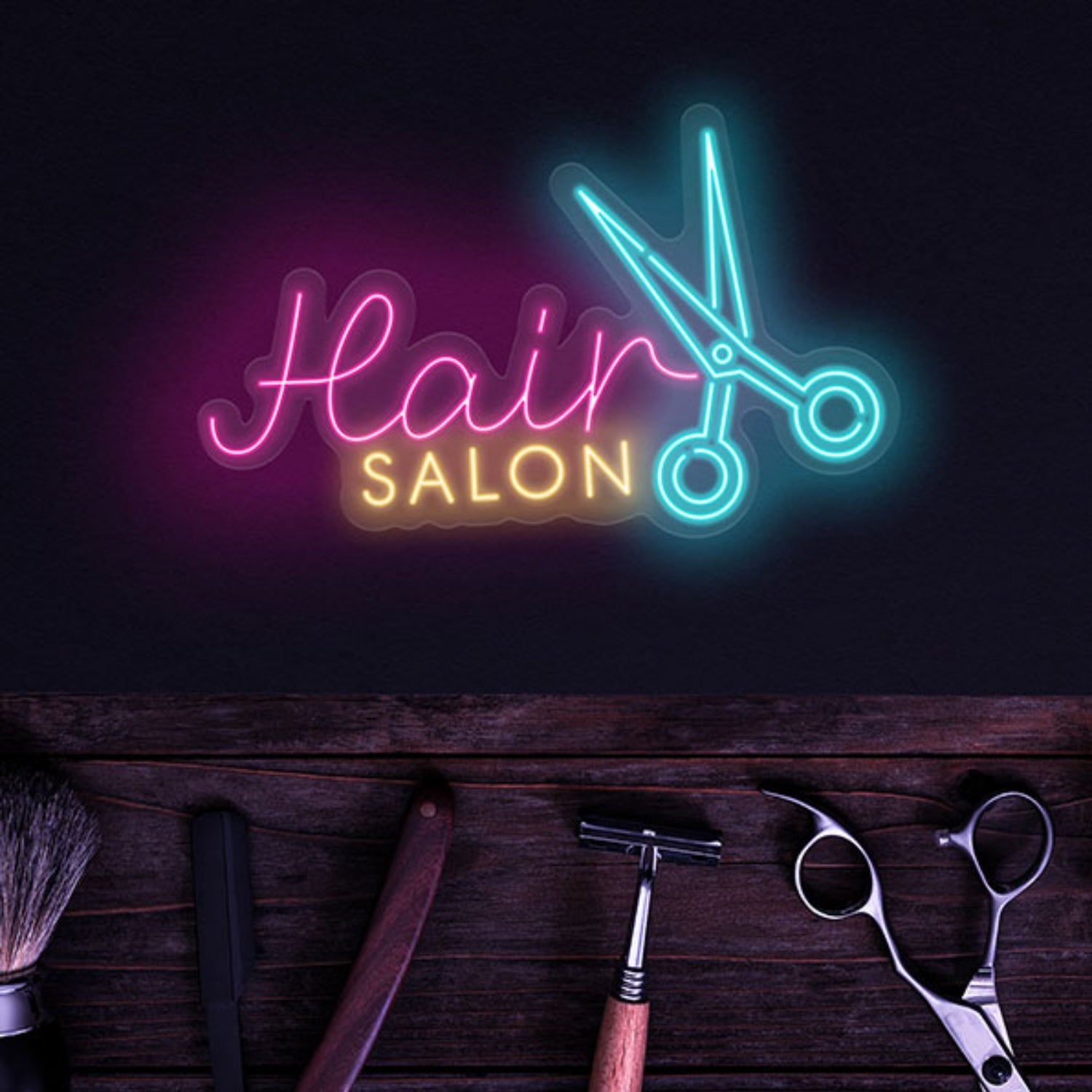 Hair Salon Neon Sign Wall Art Decor | Shineneon