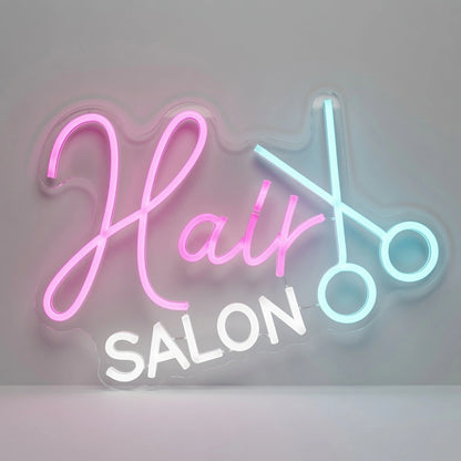 Hair Salon Wall Art LED Neon Sign - 01 Original Product Image