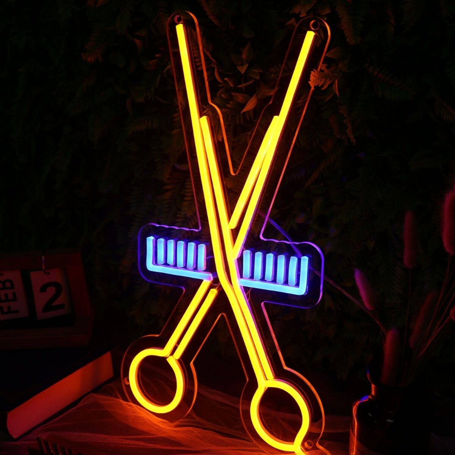 Hair Scissors Led Neon Sign | Shineneon