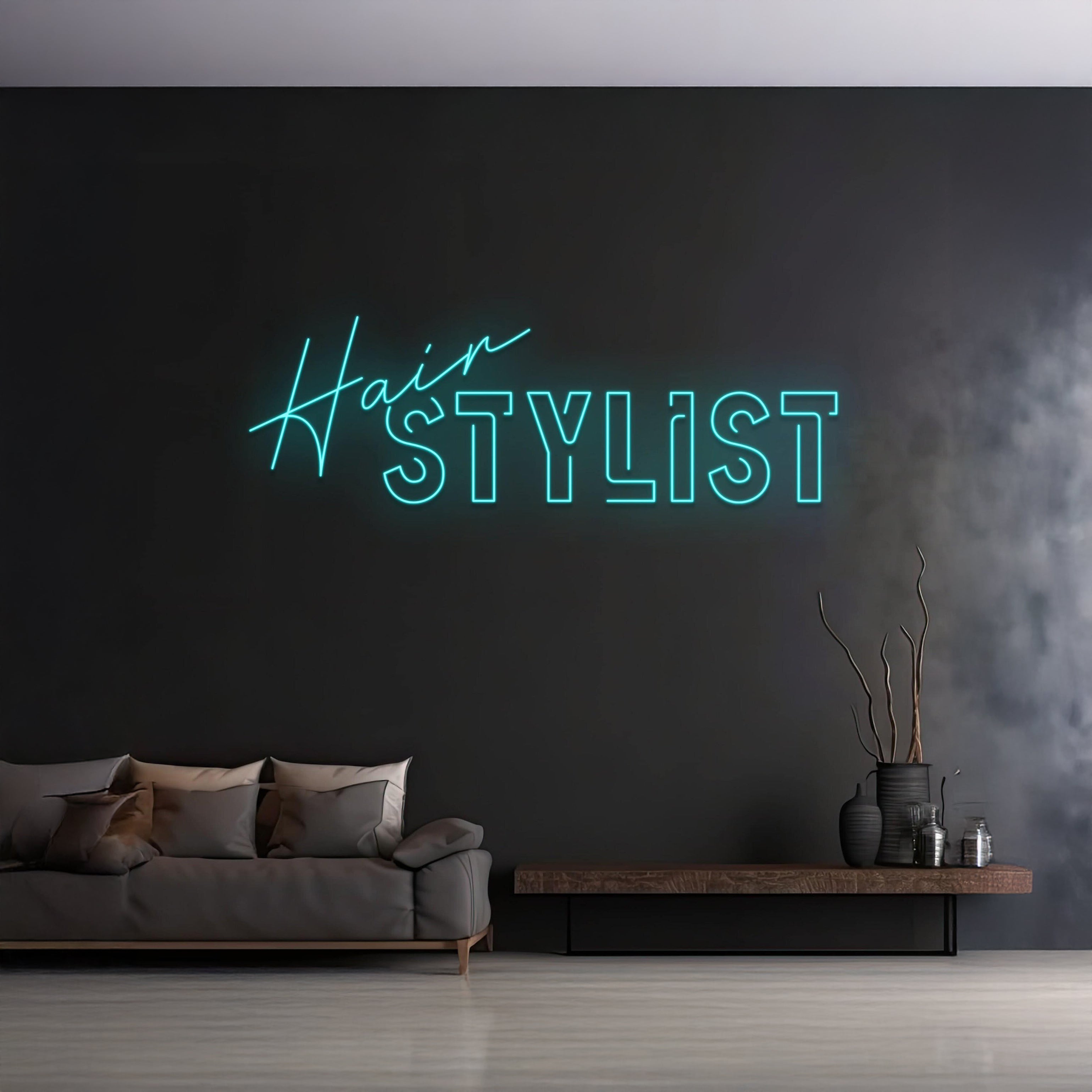 Hair Stylist Neon Light Barber Shop Decor Sign | Shineneon