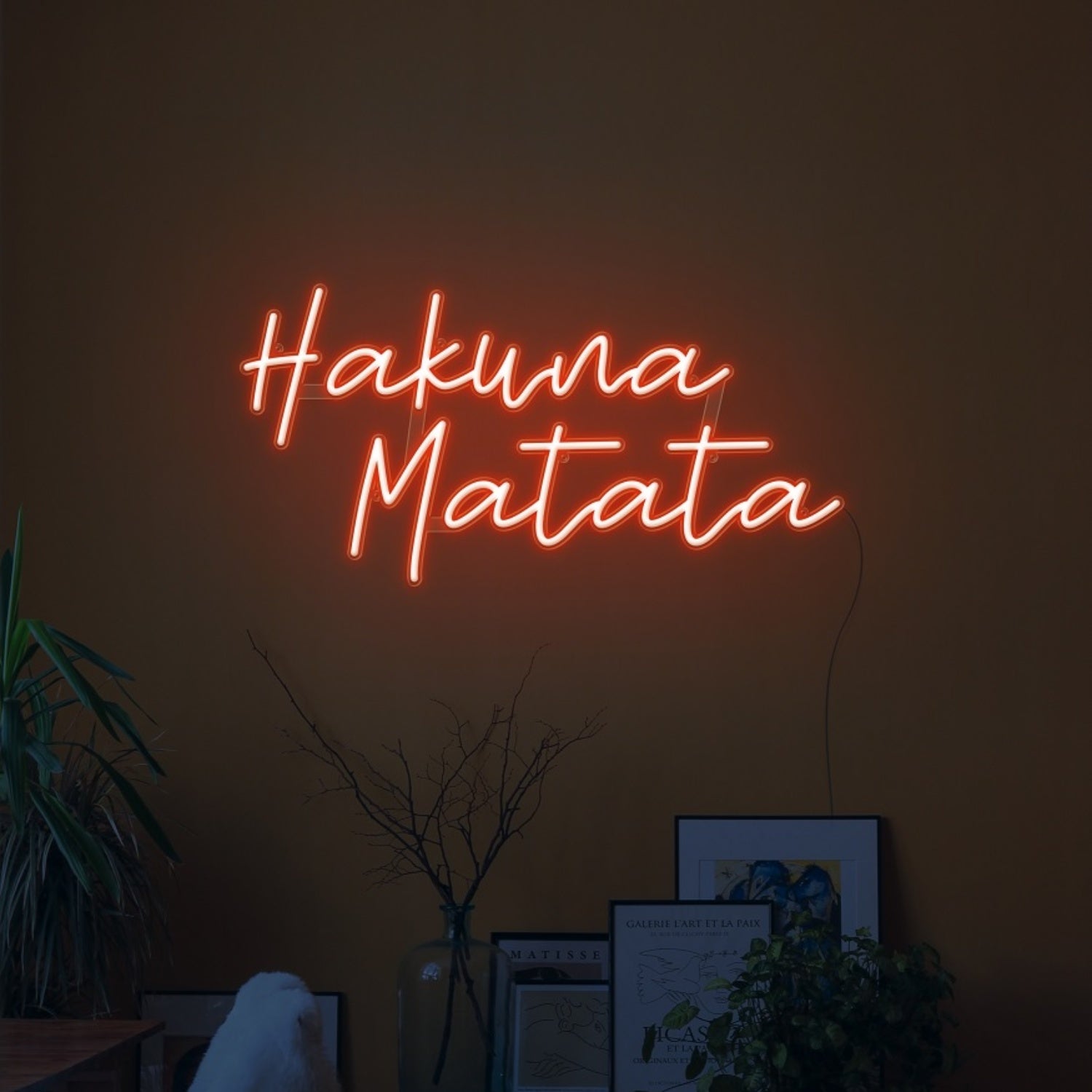 Hakuna Matata Led Neon Sign Wall Art | Shineneon