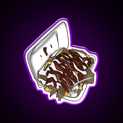 Halal Snack Pack Hsp Snack Food Led Neon Sign Rgb Color - Shineneon