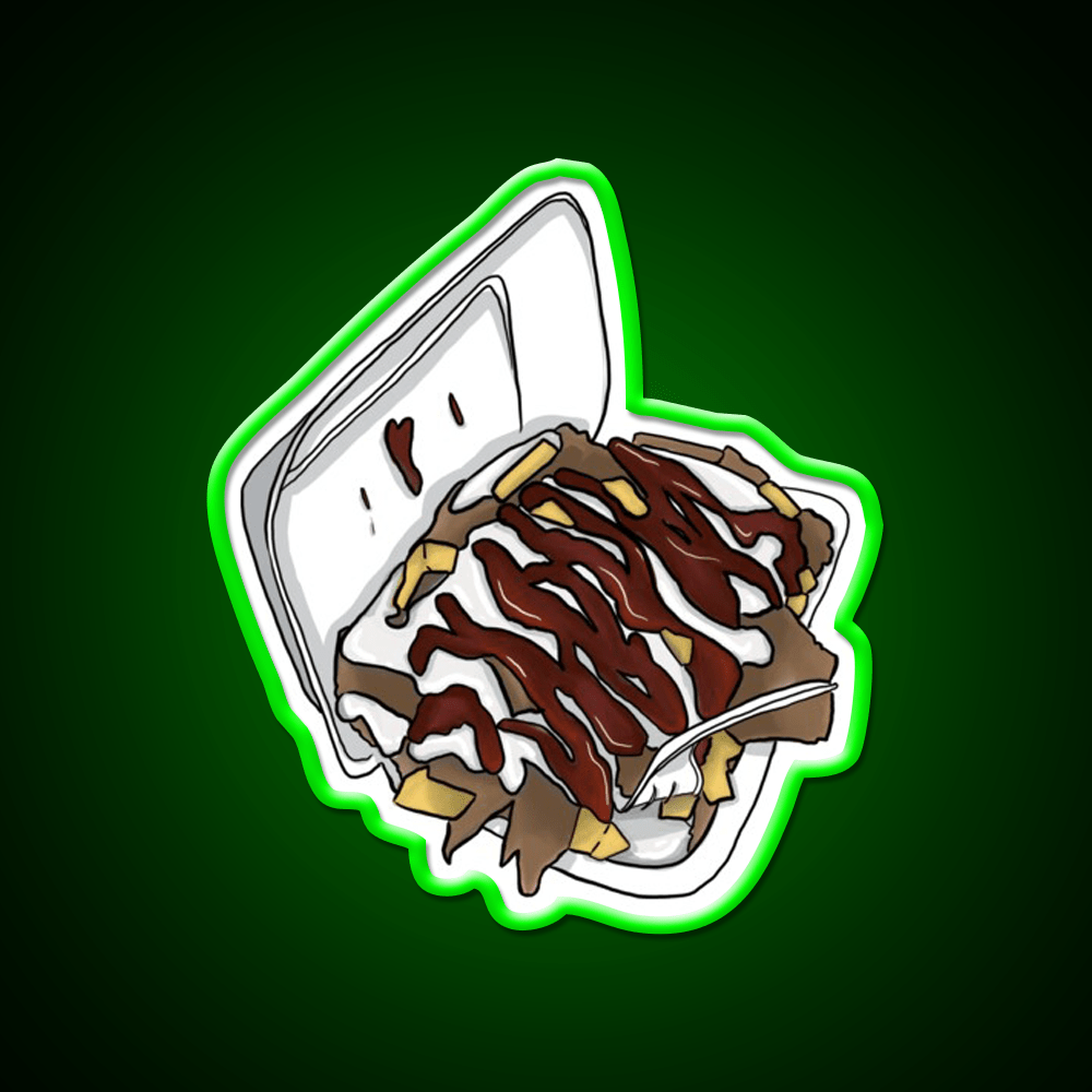 Halal Snack Pack Hsp Snack Food Led Neon Sign Rgb Color - Shineneon