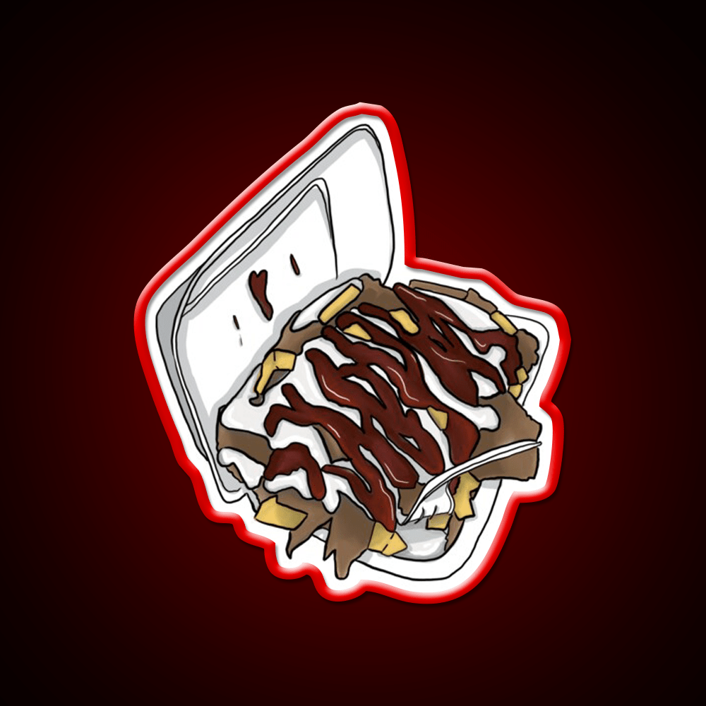 Halal Snack Pack Hsp Snack Food Led Neon Sign Rgb Color - Shineneon