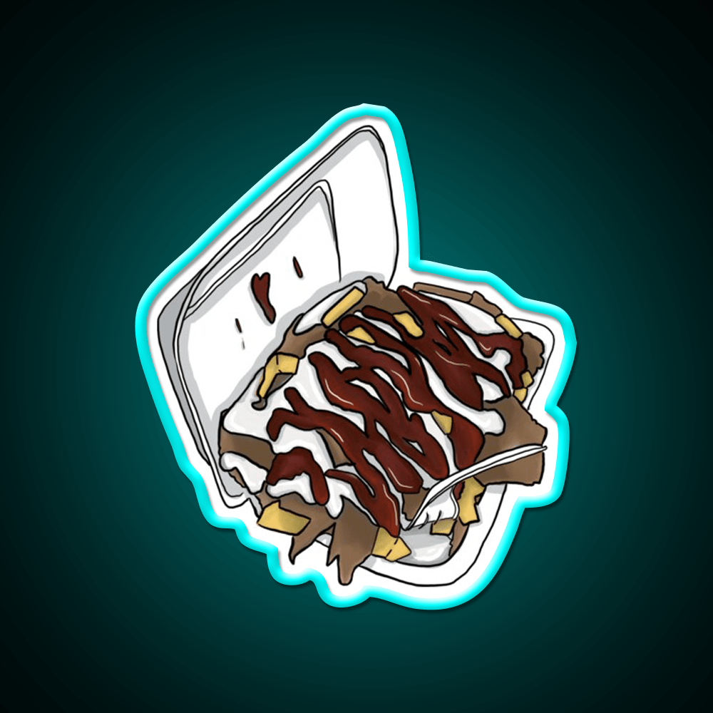 Halal Snack Pack Hsp Snack Food Led Neon Sign Rgb Color - Shineneon