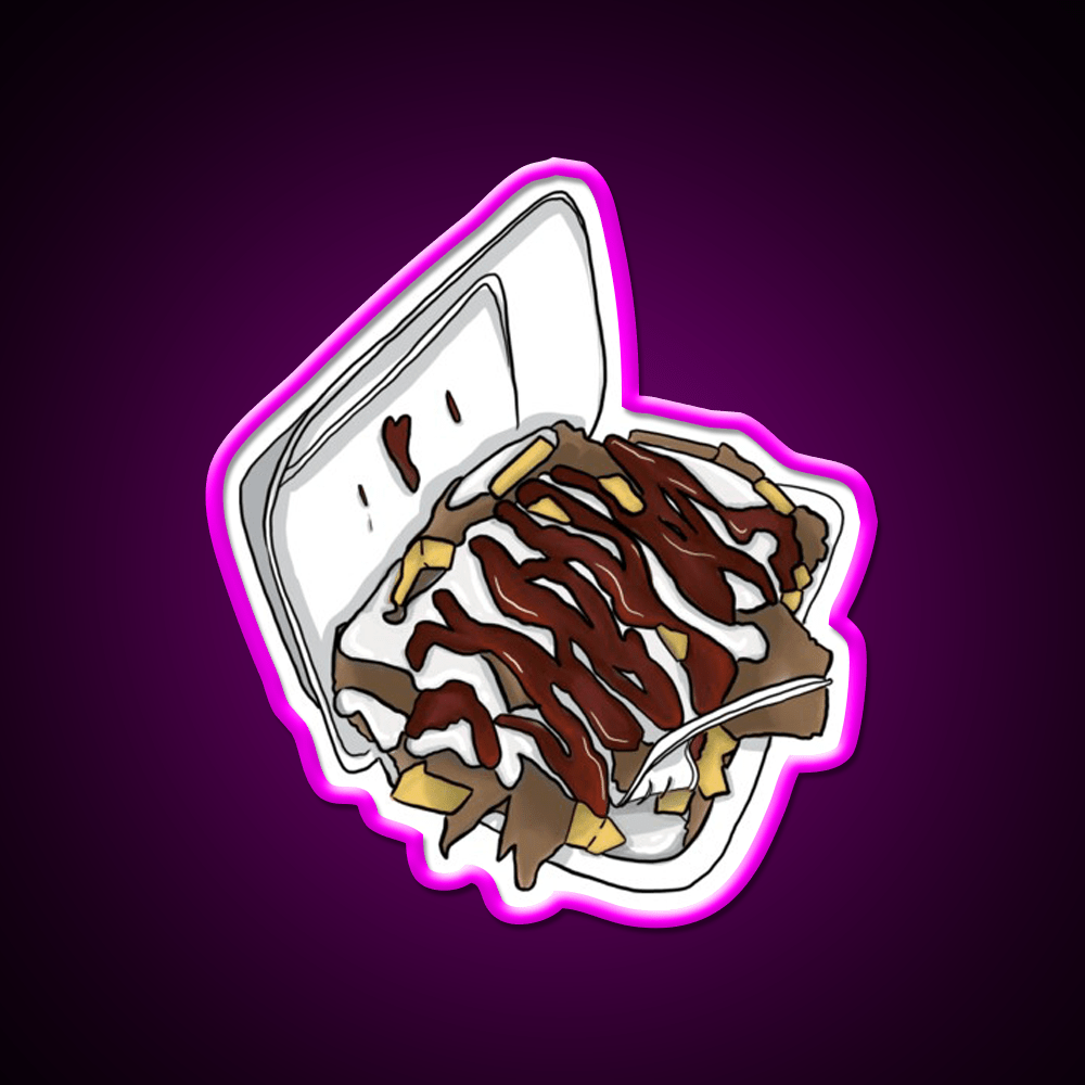 Halal Snack Pack Hsp Snack Food Led Neon Sign Rgb Color - Shineneon