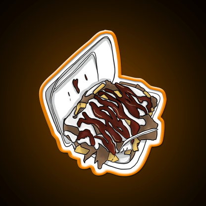 Halal Snack Pack Hsp Snack Food Led Neon Sign Rgb Color - Shineneon