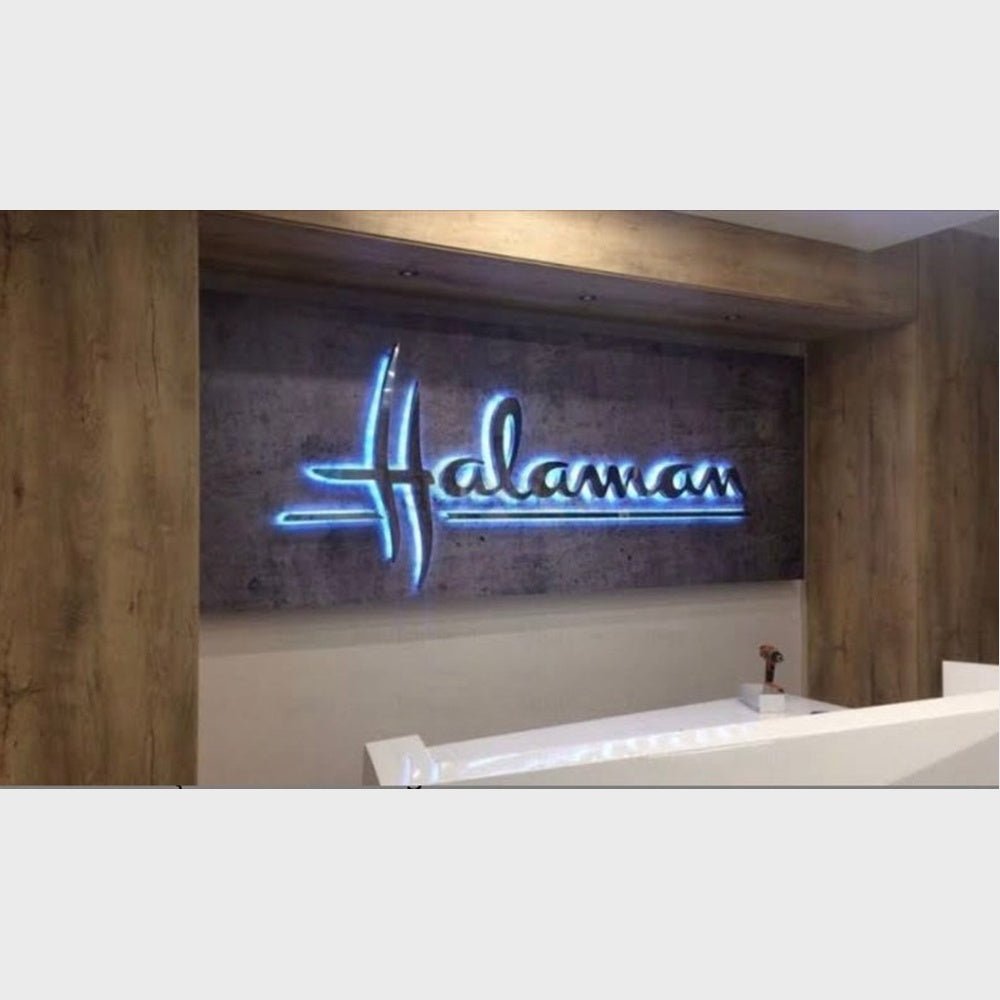 Halamam 3D Backlit Channel Letters Led Light Sign - Shineneon