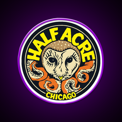 Half Acre Brewing Company Beer Bar Decor Led Neon Sign Rgb Color