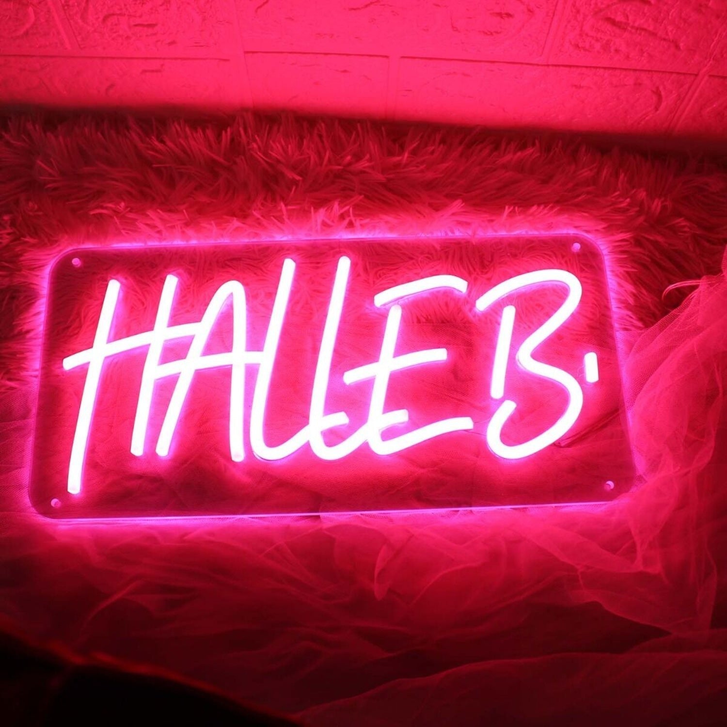 Halleb Red Led Neon Sign - Shineneon