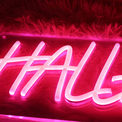 Halleb Red Led Neon Sign - Shineneon