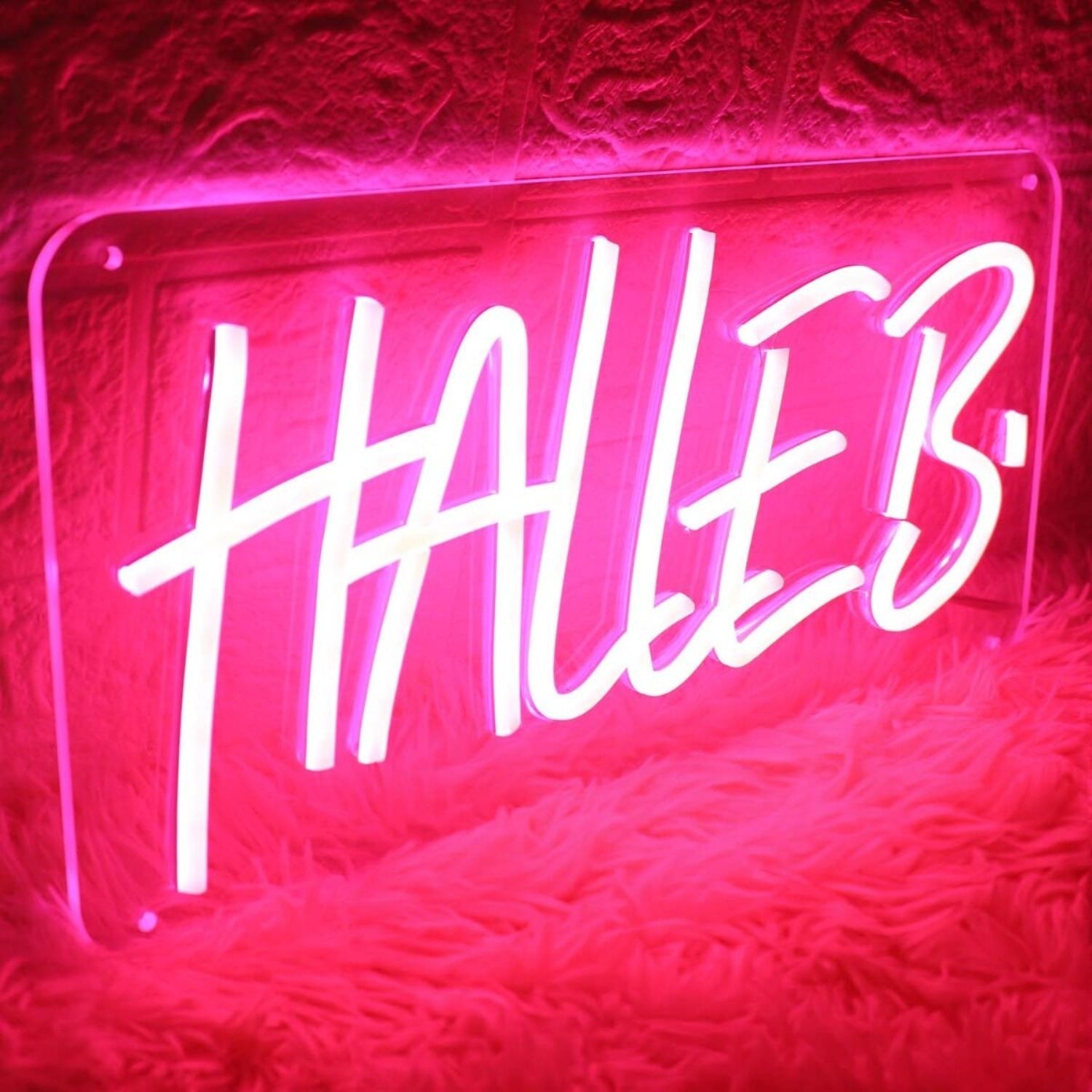 Halleb Red Led Neon Sign - Shineneon