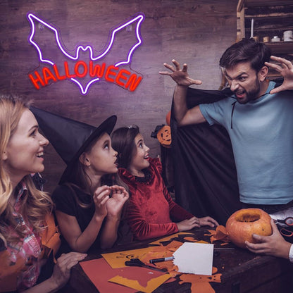 Halloween Bat Neon Signs For Wall Decor | Shineneon