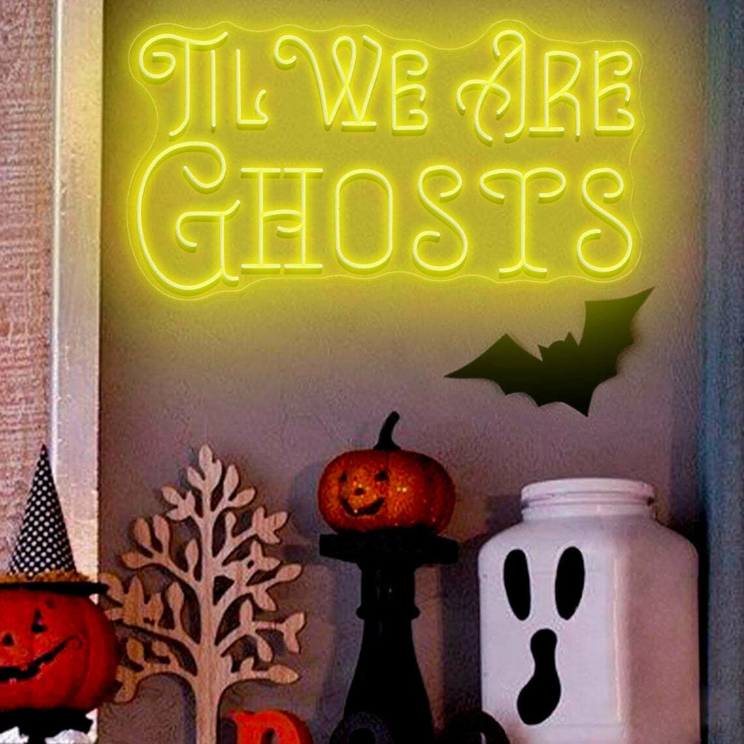 Halloween Battery Operated Decor Light Up Home Decor Neon Sign | Shineneon