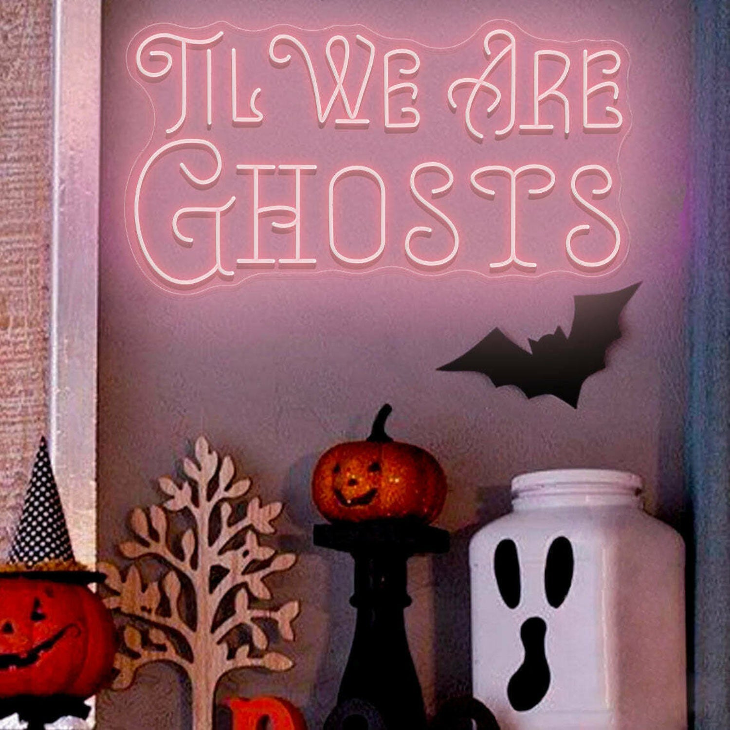 Halloween Battery Operated Decor Light Up Home Decor Neon Sign | Shineneon
