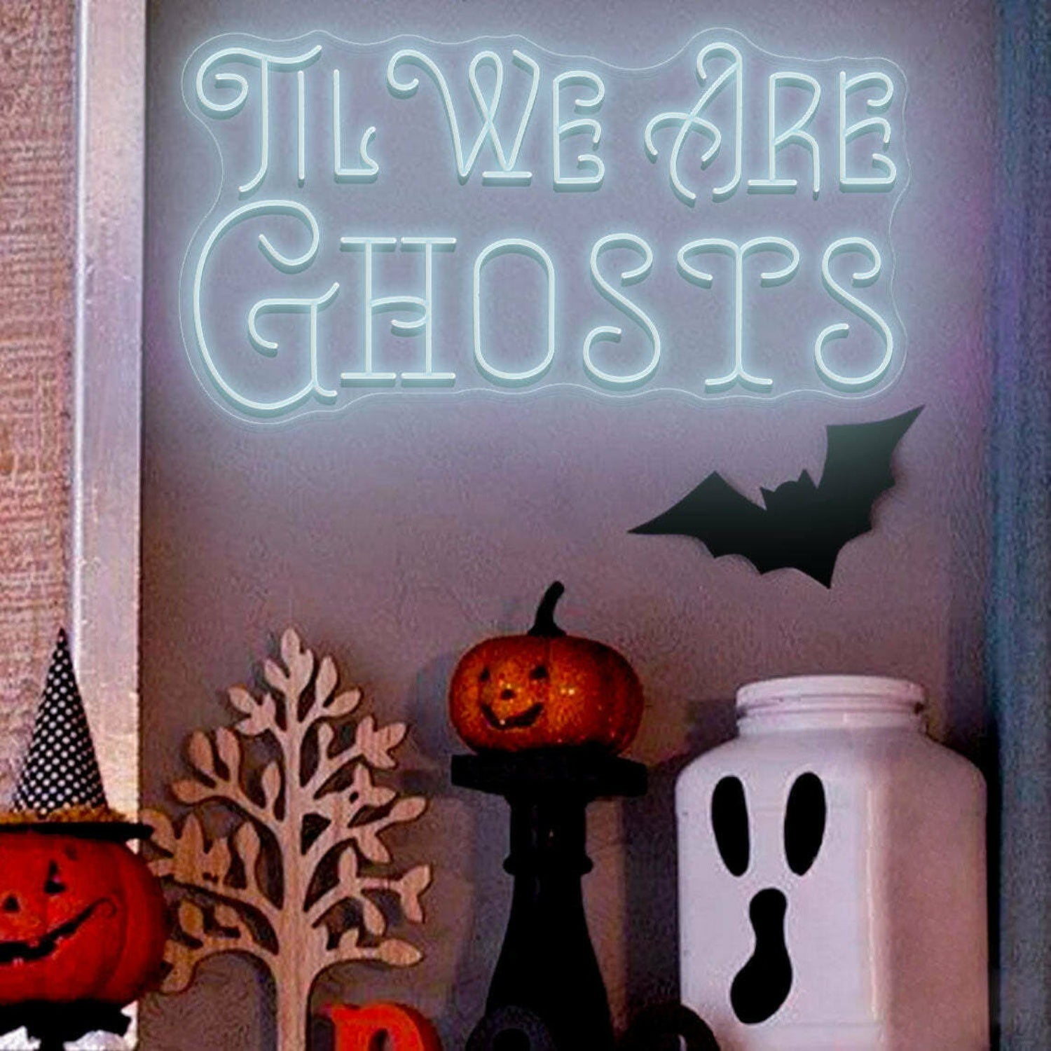 Halloween Battery Operated Decor Light Up Home Decor Neon Sign | Shineneon