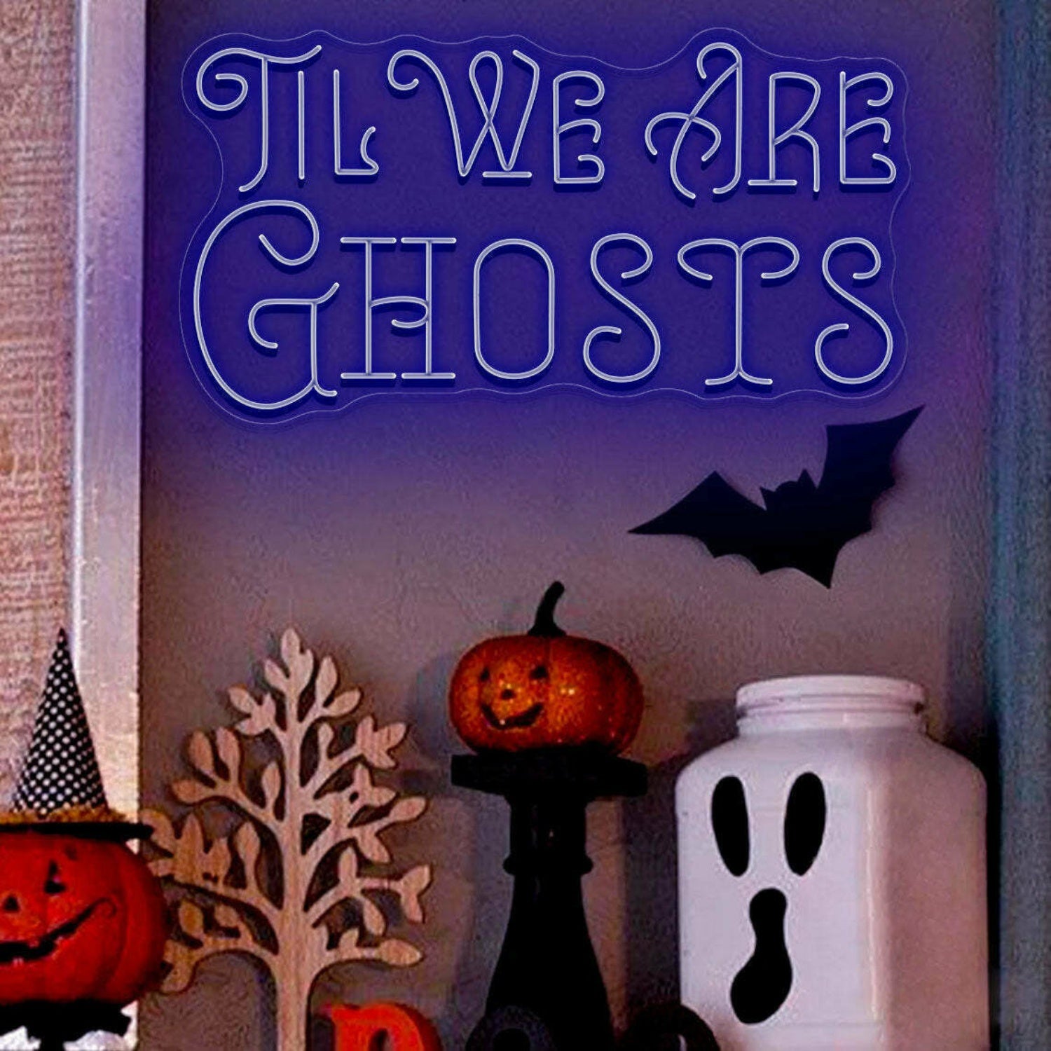 Halloween Battery Operated Decor Light Up Home Decor Neon Sign | Shineneon