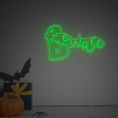 Halloween Beware Led Neon Sign | Shineneon