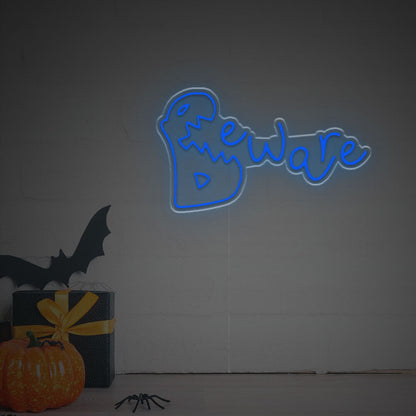 Halloween Beware Led Neon Sign | Shineneon