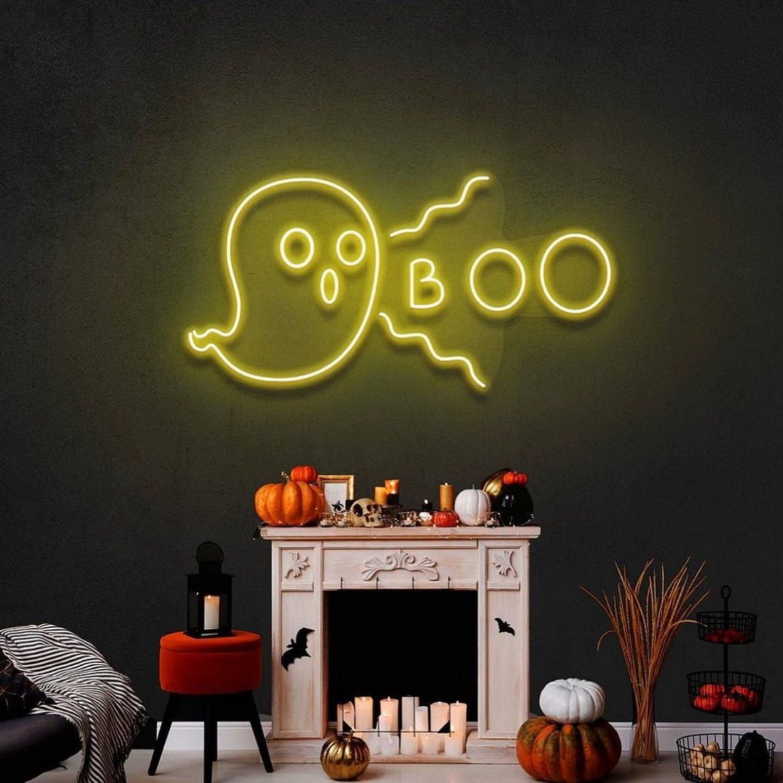 Halloween Boo Led Sign Business Neon Sign - Shineneon