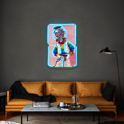 Halloween Cat Led Neon Sign Light Custom Led Signs - Shineneon