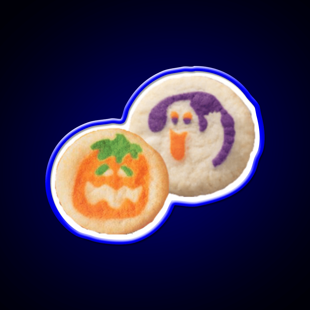Halloween Cookies Snack Food Led Neon Sign Rgb Color - Shineneon