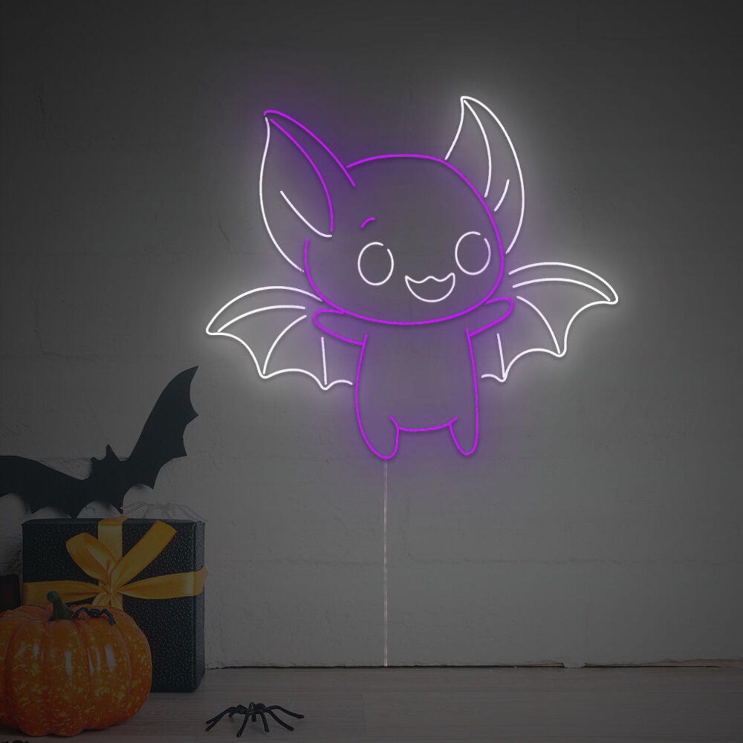 Halloween Cuty Flying Bat Led Neon Sign | Shineneon