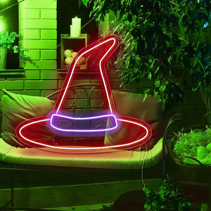 Halloween Decor Hat Neon Sign | Shineneon