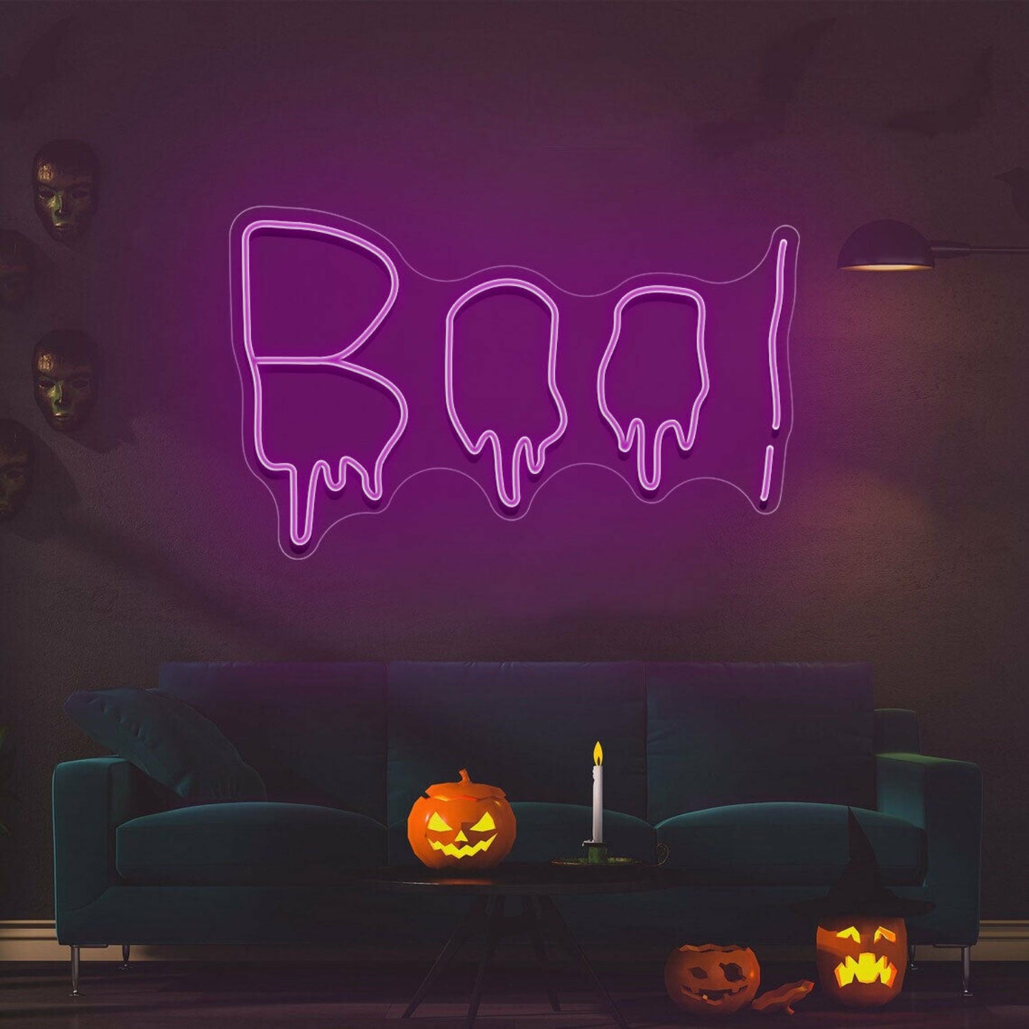 Halloween Gift Boo Neon Sign | Shineneon
